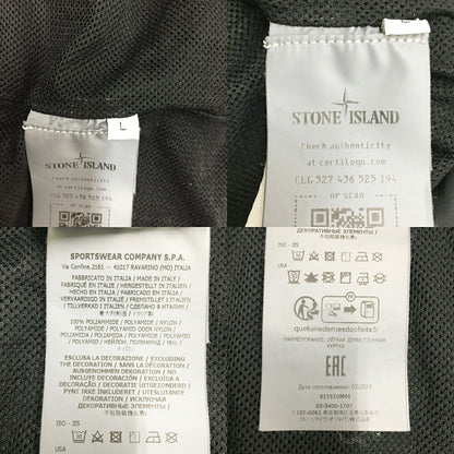 STONE ISLAND Black Sport Nylon Jacket Size L