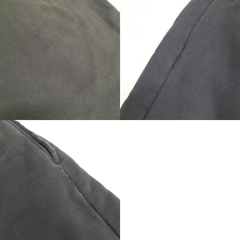 BALENCIAGA Distressed Baggy Charcoal Gray Sweatpants Size XXS