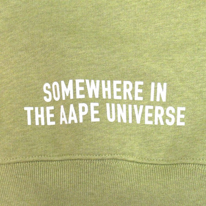 AAPE BY A BATHING APE Green Pullover Hoodie Size L