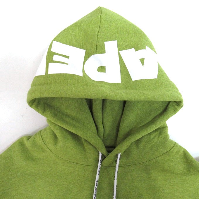 AAPE BY A BATHING APE Green Pullover Hoodie Size L