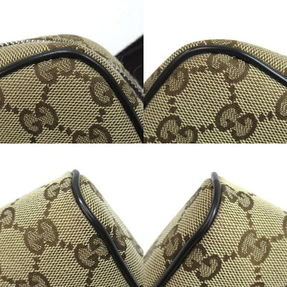 GUCCI GG Canvas Brown Waist Bag Size ONE SIZE