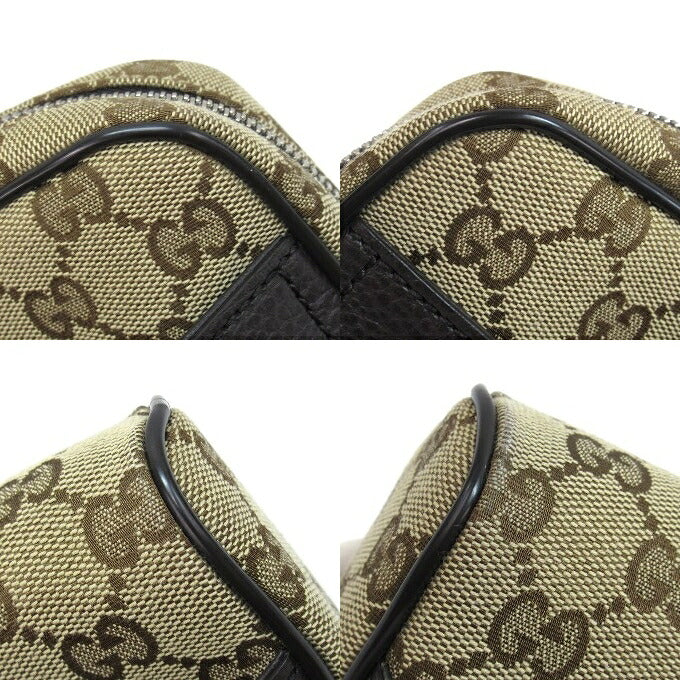 GUCCI GG Canvas Brown Waist Bag Size ONE SIZE