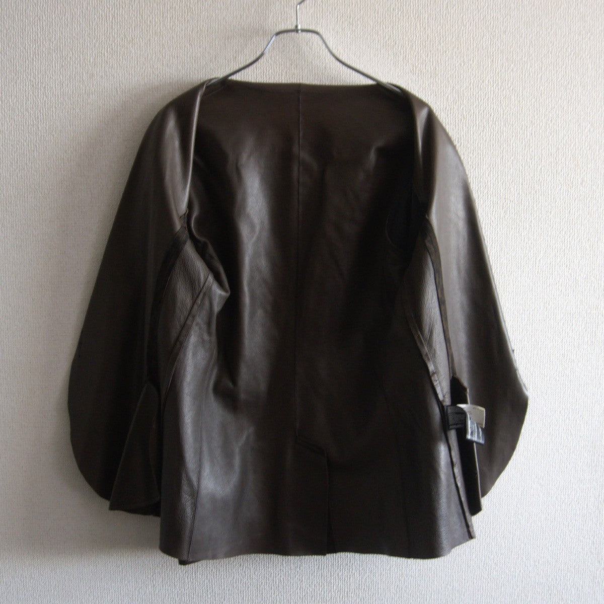 Isamu Katayama Backlash Sheepskin Leopard Tailored Jacket Size 2