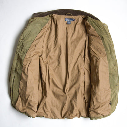 Polo Ralph Lauren Suede Quilted Jacket Size XXL