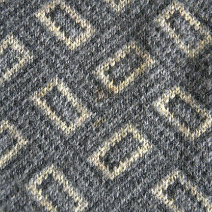 Giorgio Armani 90S Patterned Wool Knit Sweater Size M