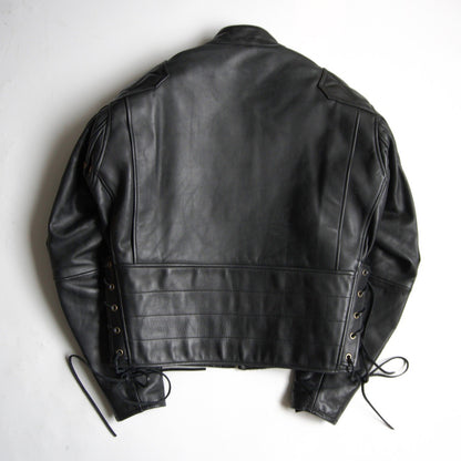 Kadoya Padded Single Biker Jacket Black Size LL
