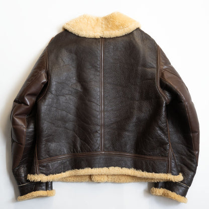 Buzz Rickson's B-3 Shearling Flight Jacket Size 38