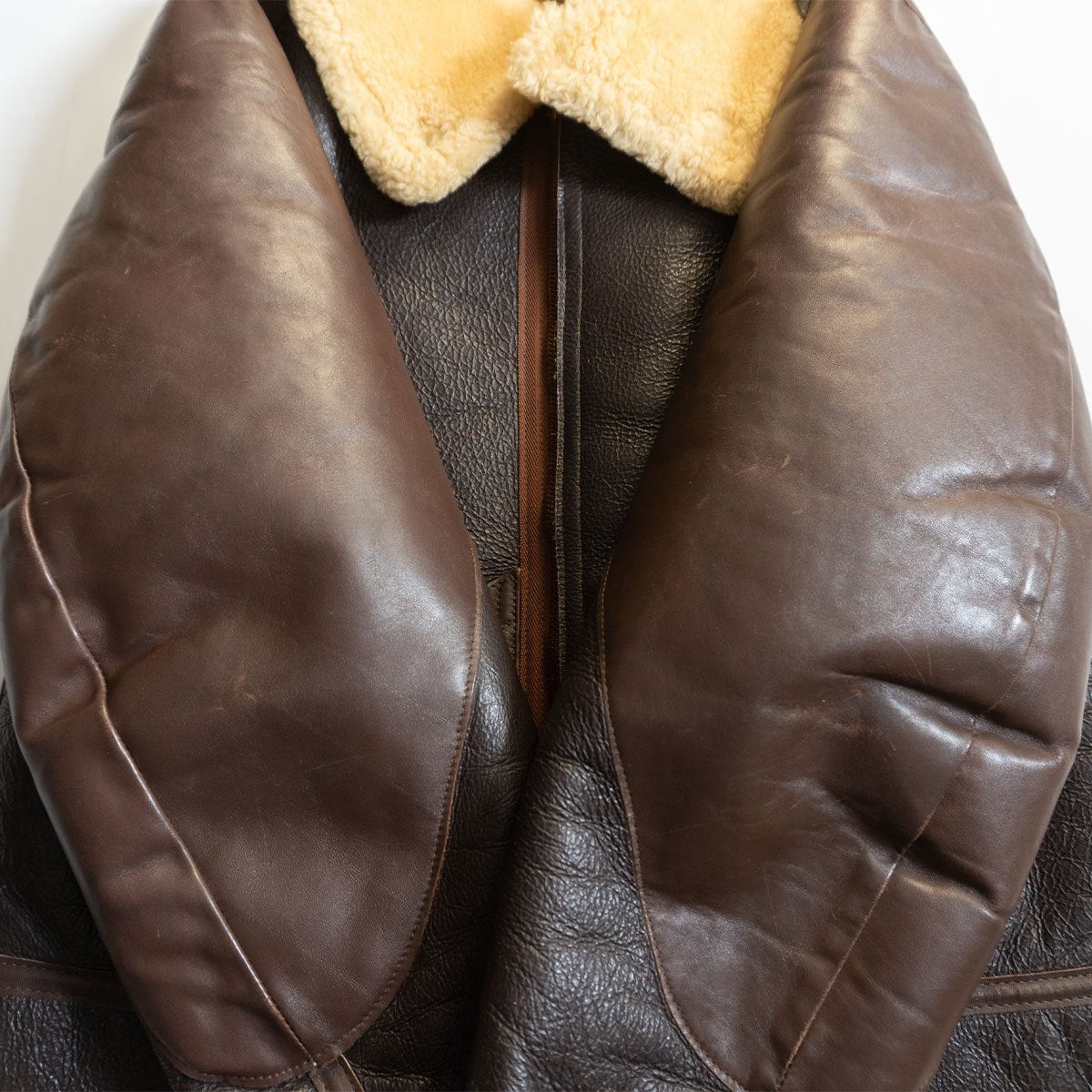Buzz Rickson's B-3 Shearling Flight Jacket Size 38