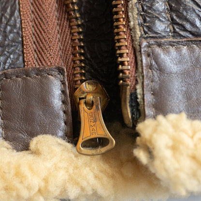 Buzz Rickson's B-3 Shearling Flight Jacket Size 38