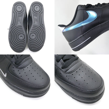NIKE AIR FORCE 1 '07 Low Black Blue Lightning Sneakers