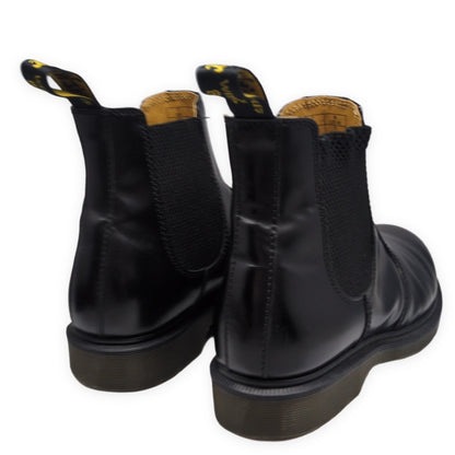 Dr.Martens 2976 Black Smooth Leather Chelsea Boots Size UK7