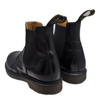 Dr.Martens 2976 Black Smooth Leather Chelsea Boots Size UK7