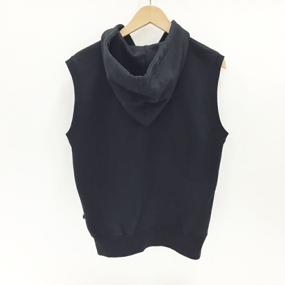 A BATHING APE Swarovski Zip Hoodie Vest Black Size XS