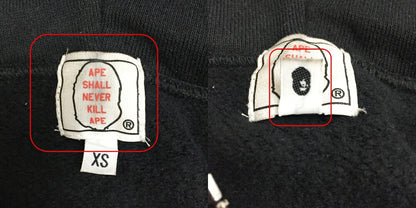 A BATHING APE Swarovski Zip Hoodie Vest Black Size XS