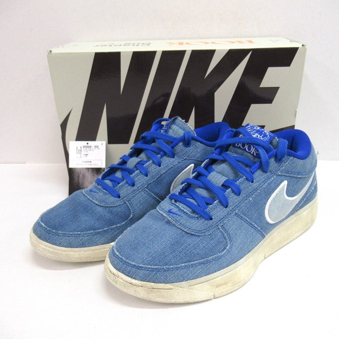 NIKE Book 1 "Blue Blood" Beige/Blue Sneakers Size 28cm