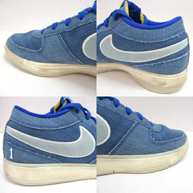 NIKE Book 1 "Blue Blood" Beige/Blue Sneakers Size 28cm