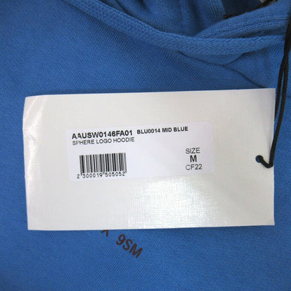 ALYX Sphere Logo Pullover Hoodie Blue Size M