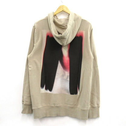 ALYX Graphic Logo Pullover Hoodie Beige Size M