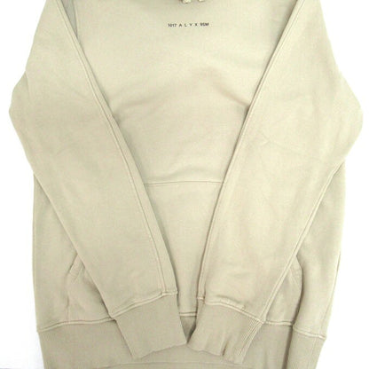 ALYX Graphic Logo Pullover Hoodie Beige Size M