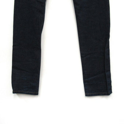 KRIS VAN ASSCHE Leather Patch Denim Pants Blue Size 28