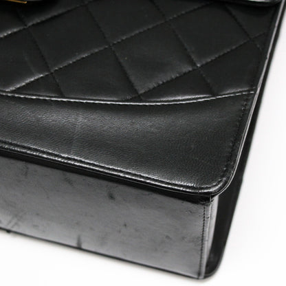CHANEL Vintage Matelasse Lambskin Turnlock Bag Size ONE SIZE