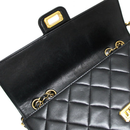 CHANEL Vintage Matelasse Lambskin Turnlock Bag Size ONE SIZE