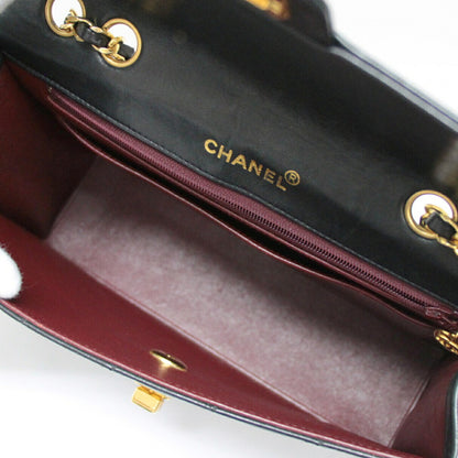 CHANEL Vintage Matelasse Lambskin Turnlock Bag Size ONE SIZE