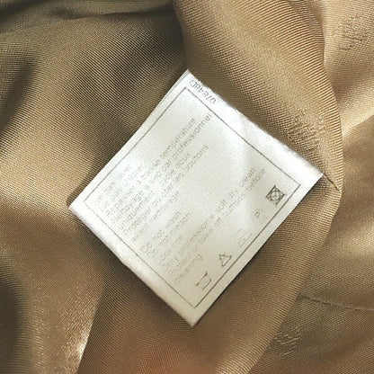 CHANEL Beige Wool Coat Size 38