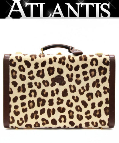 GUCCI Harry Styles HA HA HA Leopard Calf Hair Trunk