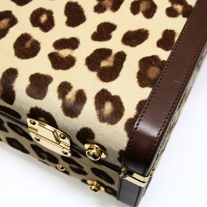 GUCCI Harry Styles HA HA HA Leopard Calf Hair Trunk