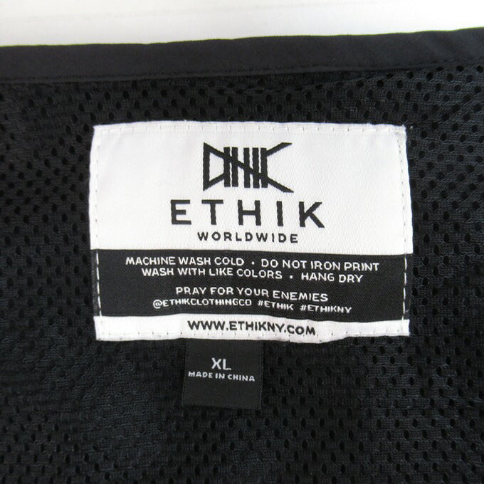 ETHIK Worldwide Les Tactical Vest Black Size XL