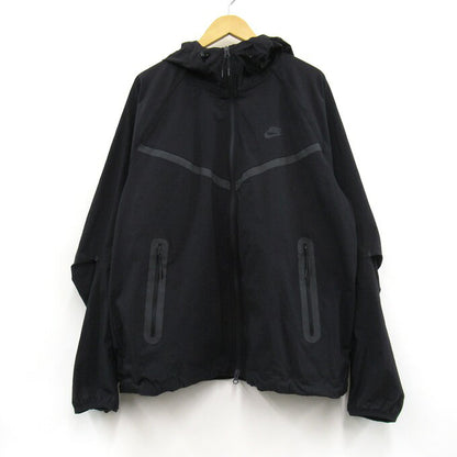 NIKE Tech Windrunner Nylon Jacket Black Size L
