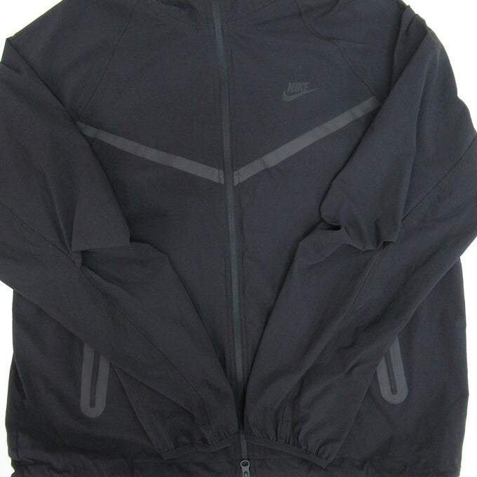 NIKE Tech Windrunner Nylon Jacket Black Size L