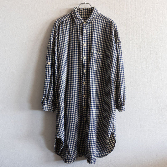 Y's Gingham shirt dress Size 2