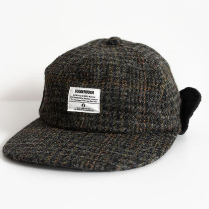 GOODENOUGH x Harris Tweed Harris Tweed Flight Cap Hat Size L