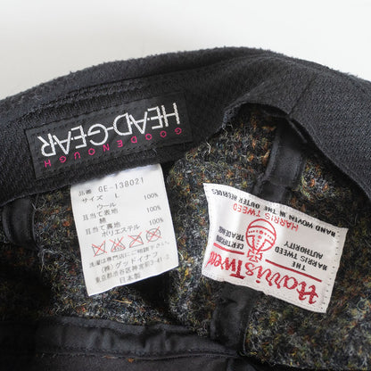 GOODENOUGH x Harris Tweed Harris Tweed Flight Cap Hat Size L