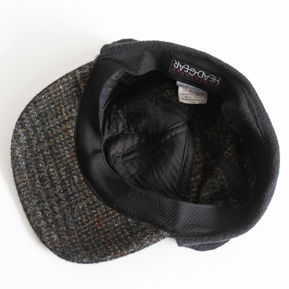 GOODENOUGH x Harris Tweed Harris Tweed Flight Cap Hat Size L