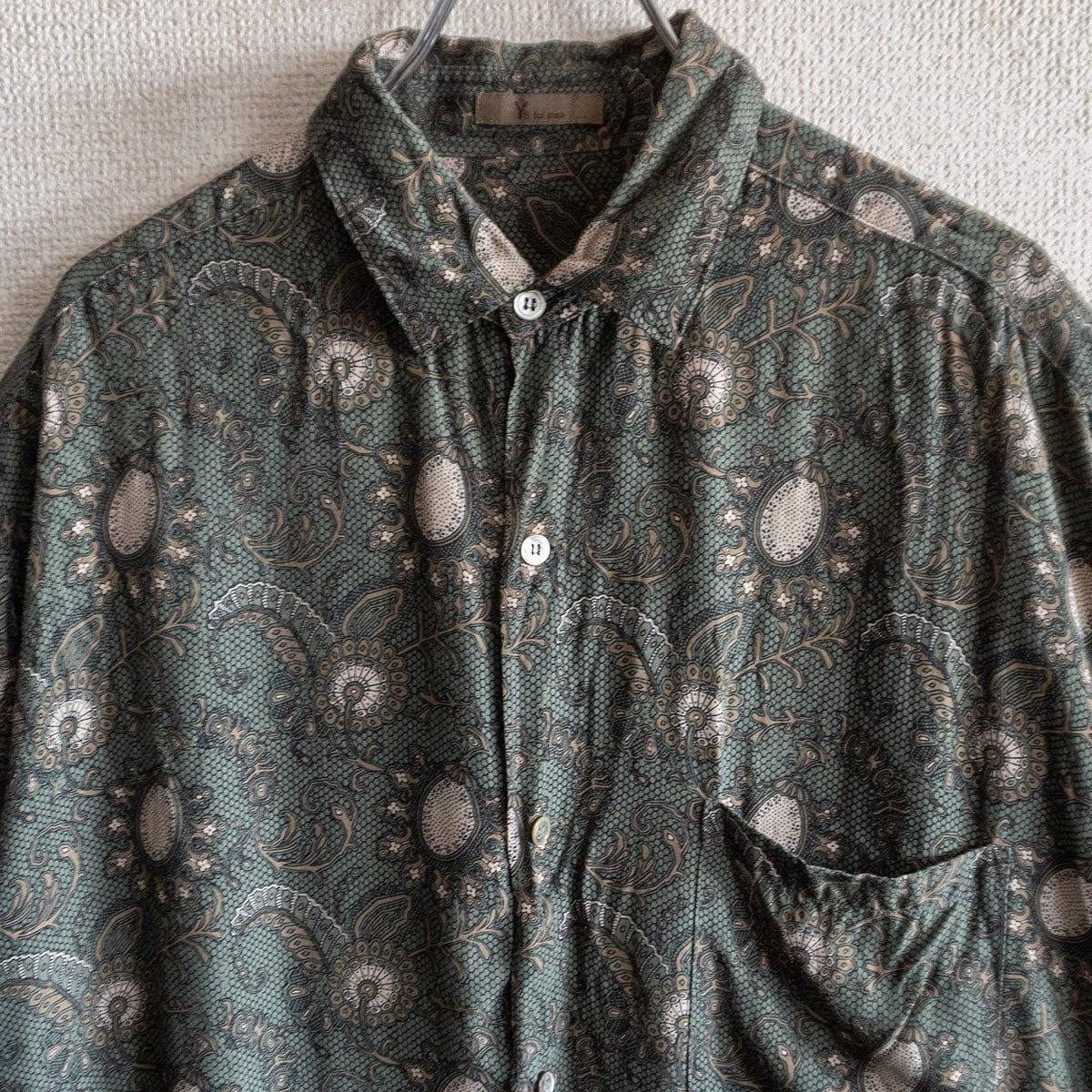 Y's for Men Oversized Rayon Shirt Size XL