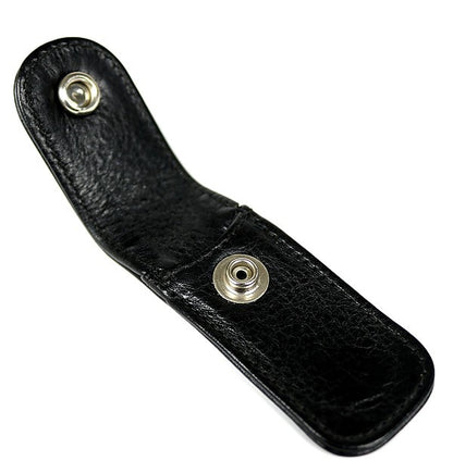 CHROME HEARTS Toothpicks Leather Case Black