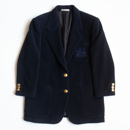 Aquascutum 80S Melton wool blazer Size 9