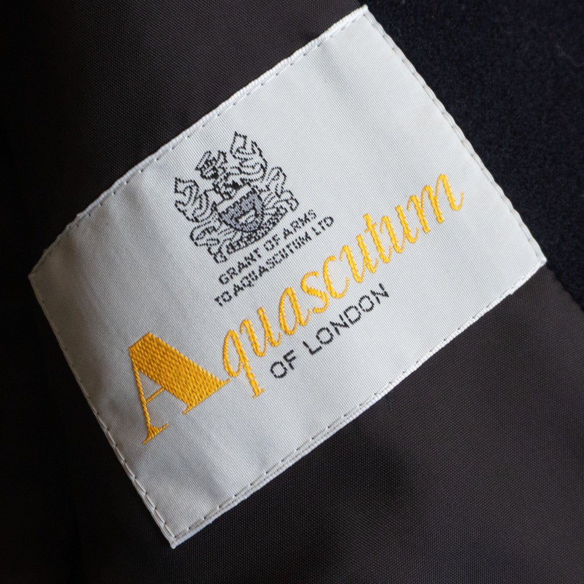 Aquascutum 80S Melton wool blazer Size 9