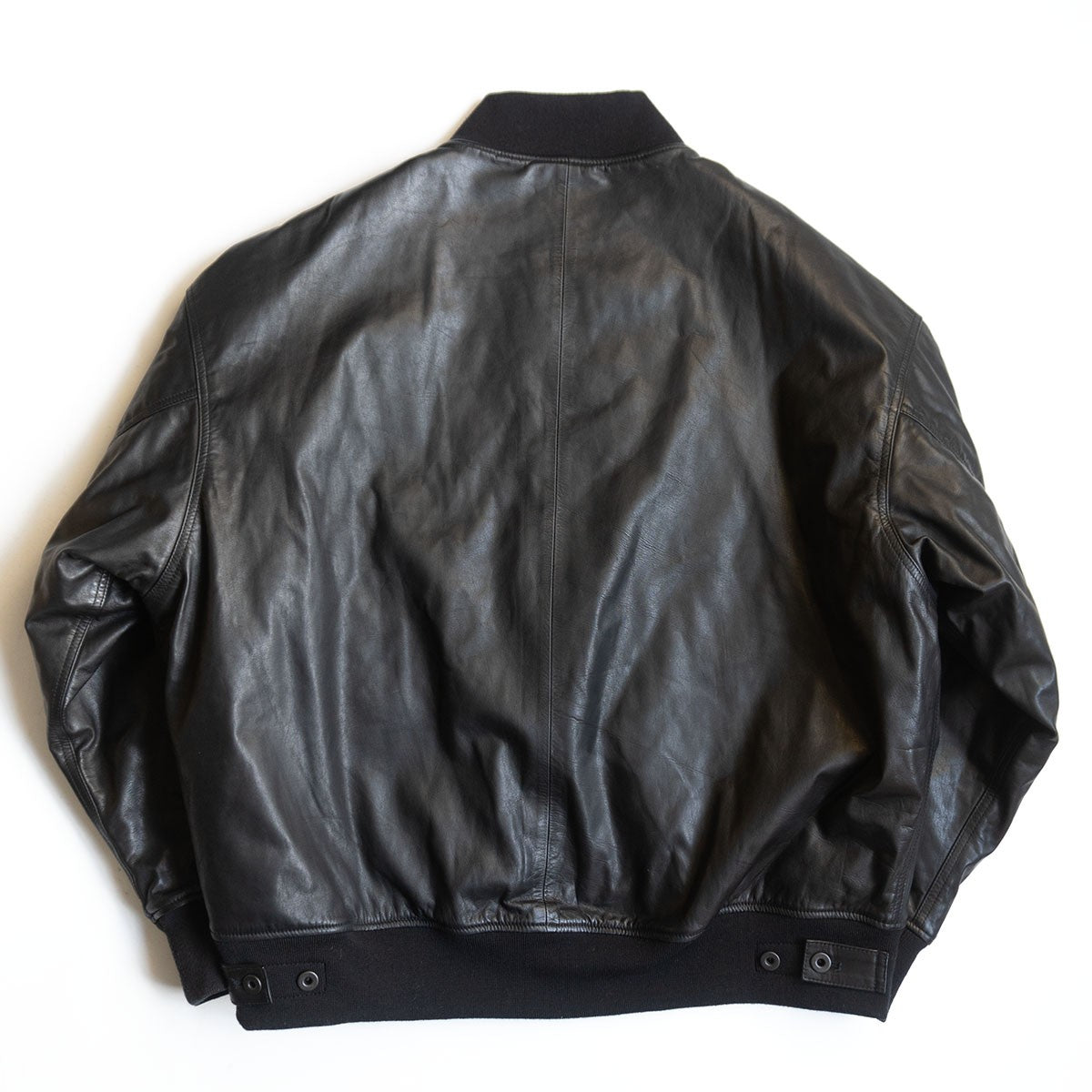 Isamu Katayama Backlash Oversized Leather Blouson Jacket Size F