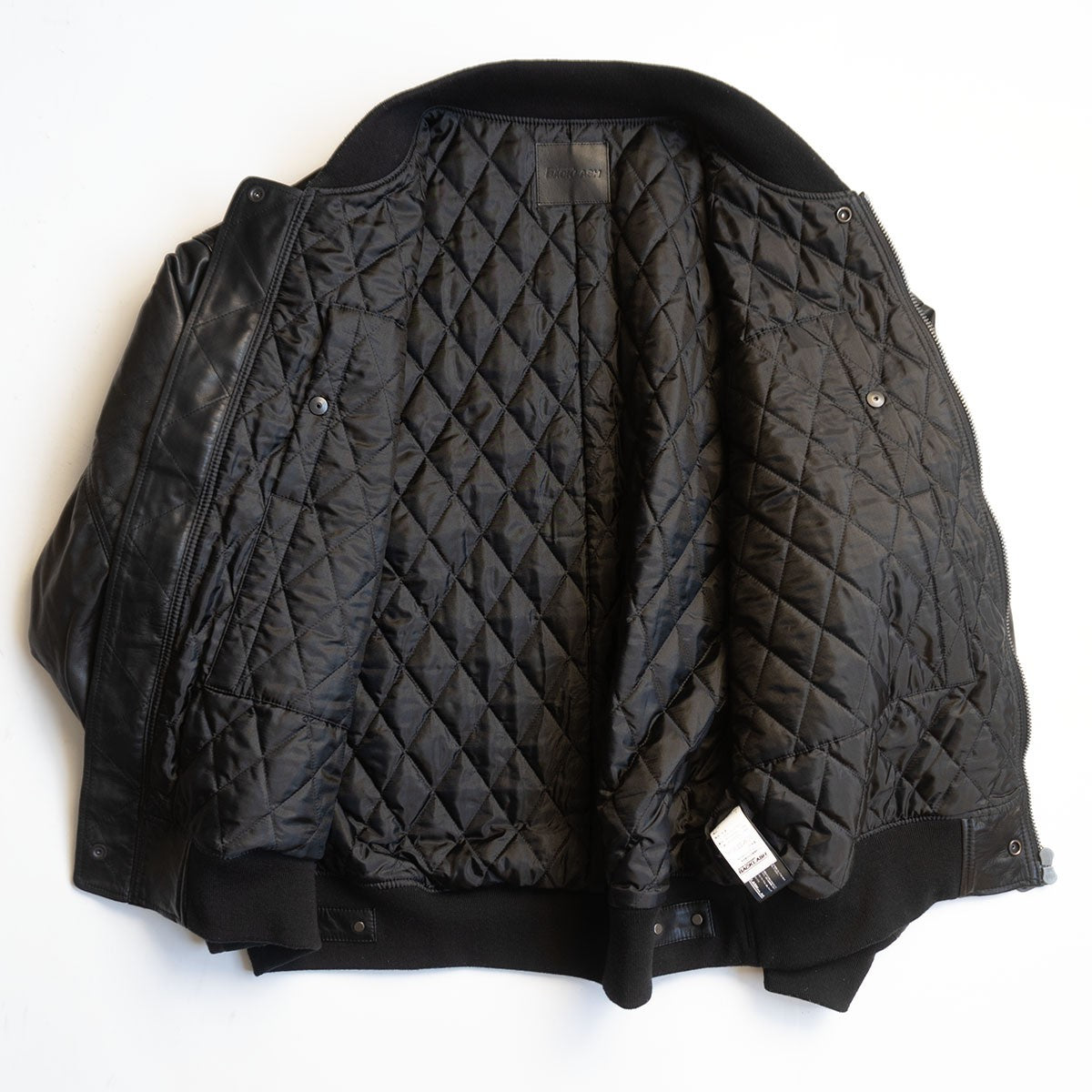 Isamu Katayama Backlash Oversized Leather Blouson Jacket Size F