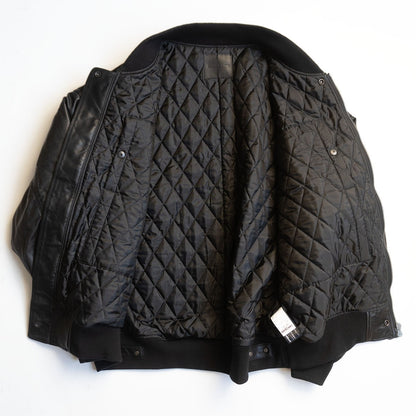 Isamu Katayama Backlash Oversized Leather Blouson Jacket Size F