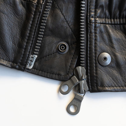 Isamu Katayama Backlash Oversized Leather Blouson Jacket Size F