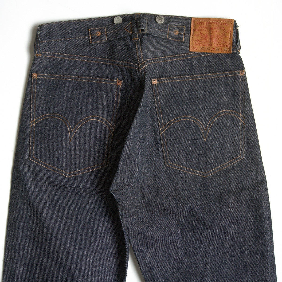 Levi's Vintage Clothing x Dead stock 501XX Big E Jeans Denim Pants Size 32×36
