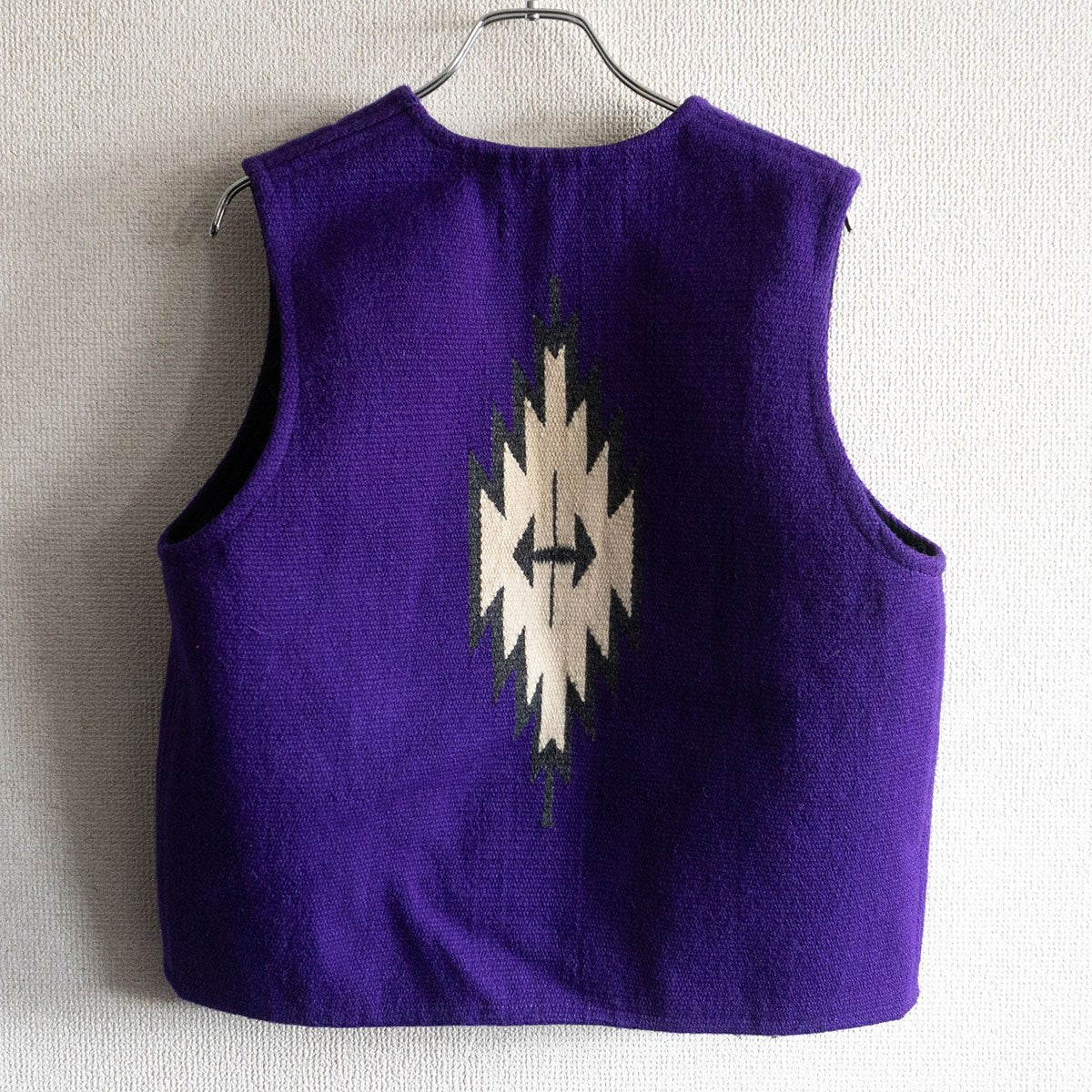 CENTINELA TRADITIONAL ARTS Chimayo Vest Purple Size 38