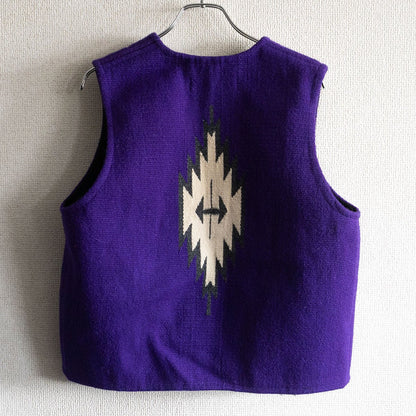 CENTINELA TRADITIONAL ARTS Chimayo Vest Purple Size 38