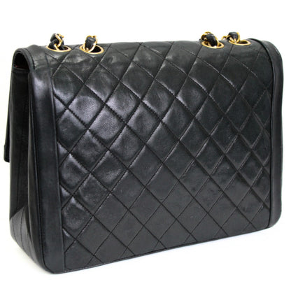 CHANEL Vintage Matelasse Lambskin Shoulder Bag Size ONE SIZE