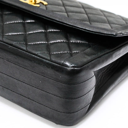 CHANEL Vintage Matelasse Lambskin Shoulder Bag Size ONE SIZE
